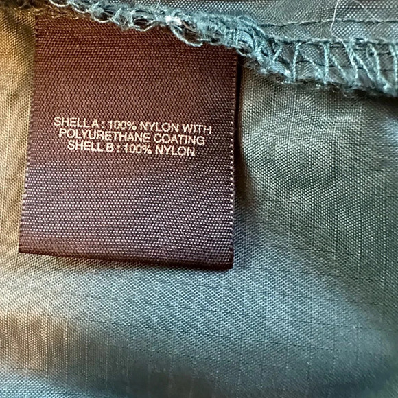 REI Nylon Windbreaker Full Zip Up Hooded Lightweight Jacket Green Unisex Small - Picture 13 of 14